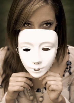 WHY I HID BEHIND A MASK TODAY