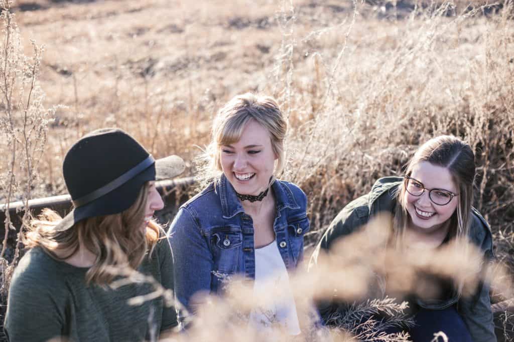 women communicating