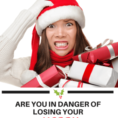 ARE YOU IN DANGER OF LOSING YOUR MERRY THIS CHRISTMAS?