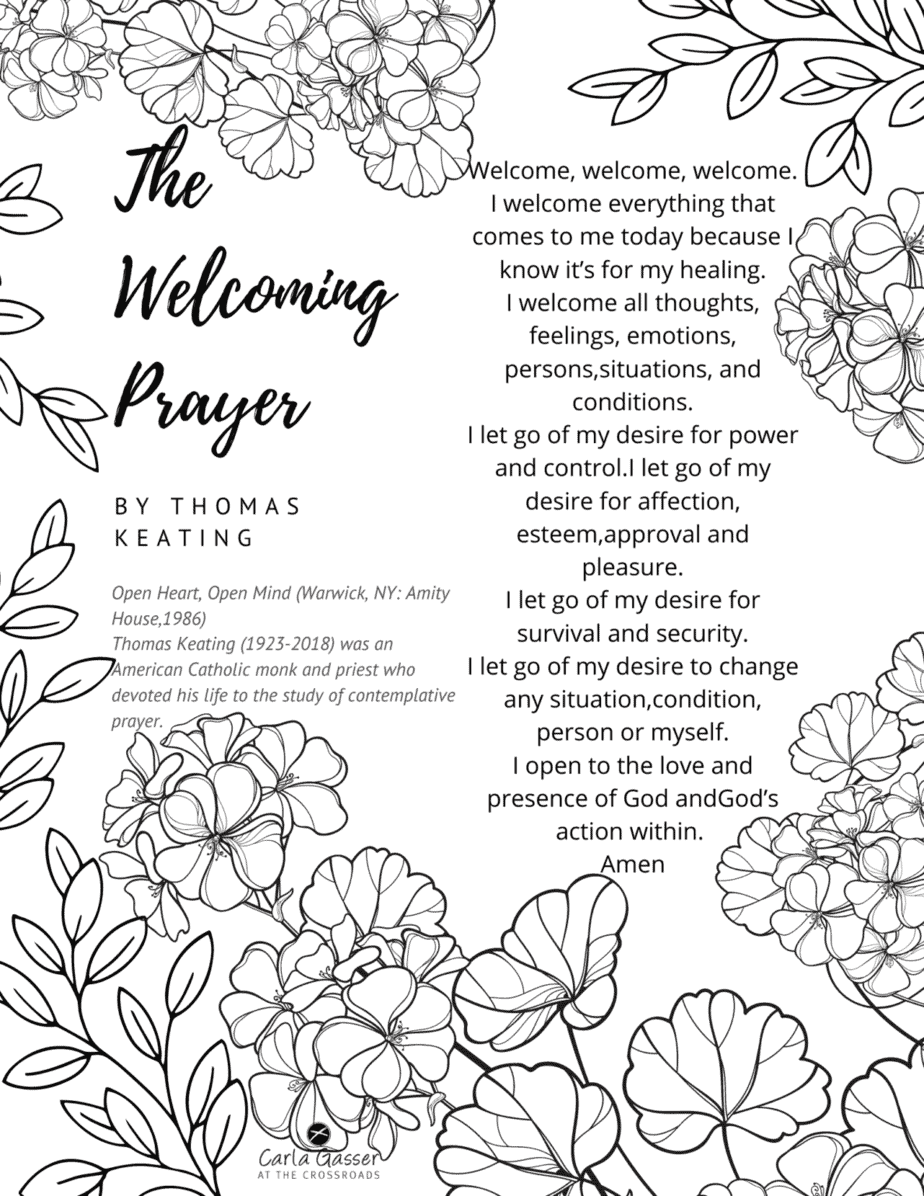 Why You Should Pray THE WELCOMING PRAYER