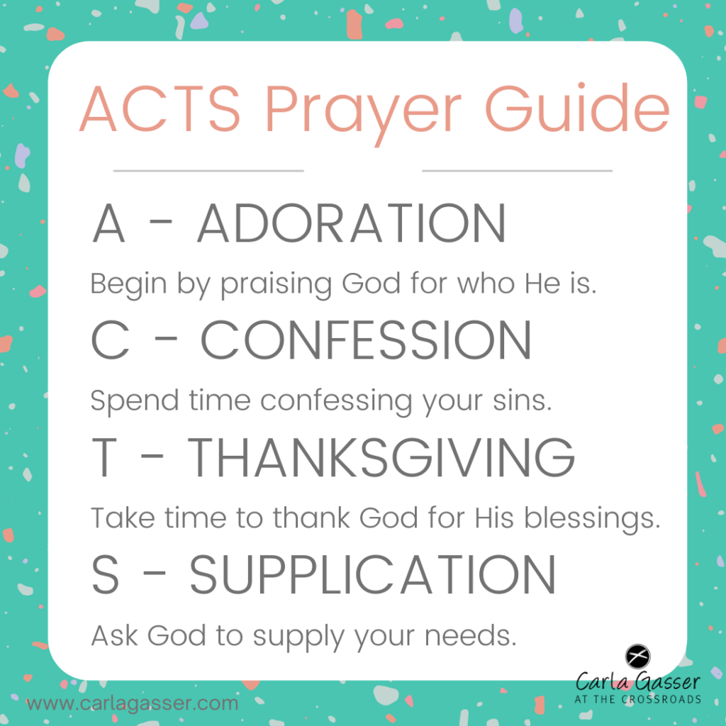 ACTS Prayer Guide