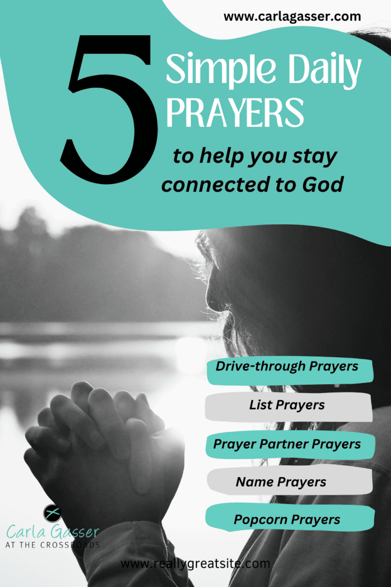 BE CONSTANT IN PRAYER: 5 SIMPLE DAILY PRAYERS TO STAY CONNECTED TO GOD ...