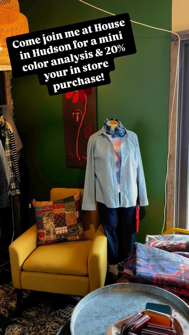 Color Code Chic Event!

What: 15-minute Color Analysis Appointment

Where: House at Hudson (Evaporator Works)

When: Saturday, May 3, 11am-3pm

Cost: $50 (which includes digital color swatches…$19 value)

How: Call or stop in store to reserve your spot!

Bonus: 20% your in-store purchase!

This  is the best and only deal I offer on a mini color analysis… So don’t miss this opportunity!!!

#insideoutbeauty 
#stylebycolor 
#coloranalysis 
#styleconsultant