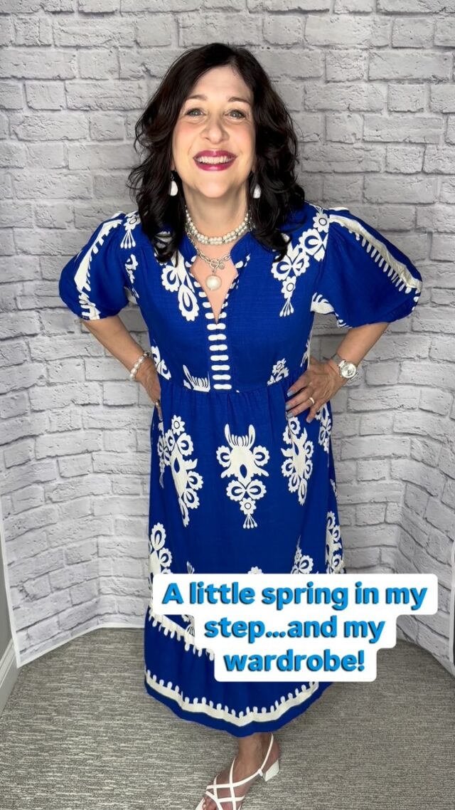 A little spring in my step—and in my wardrobe!

This season, I’m leaning into playful prints, bright colors, and easy layers that add both style and versatility. From a bold graphic dress to a sweet checked sundress, an animal print skirt to a pop-of-color moment—each piece brings something fresh to the mix.

Topped things off with a black open-knit cardi and a crisp white eyelet jacket for those breezy spring days. 

And because shoes can change everything, I styled each outfit with everything from pearl slides to strappy heels to classic sneakers.

Proof that you don’t need a whole new closet—just a few fun pieces and a little creativity!

Which look would you wear first?

#coloranalysis #styleconsultant 
#insideoutbeauty #stylebycolor #styleinspiration #springfashion 
#springstyles #springdresses